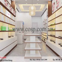Thiết kế shop mỹ phẩm Sen House Anh Khôi TP. HCM